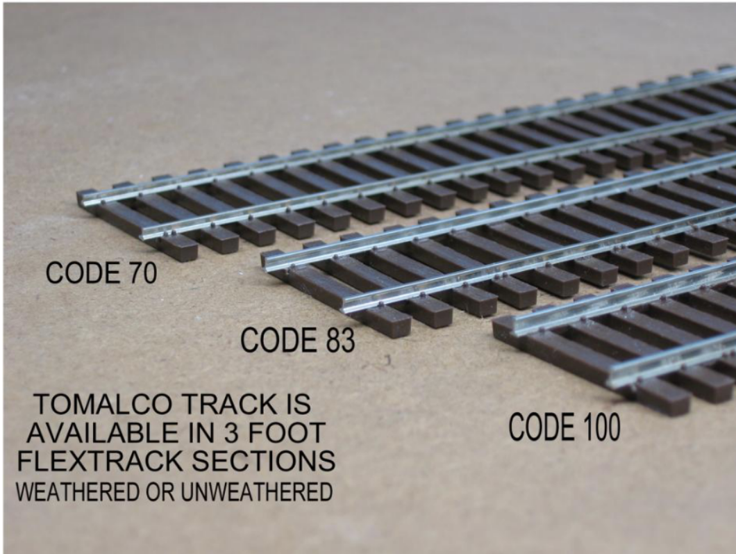 Micro Engineering 10-102, Code 100 Flex Track, 6 Pack